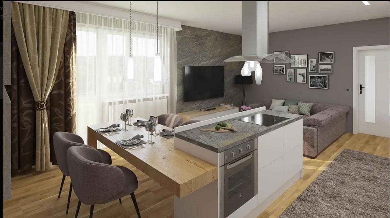 byt 3+kk, 86m2, v unikátní nové dřevostavbě, Mongolská ul., Ostrava Poruba, - foto 1