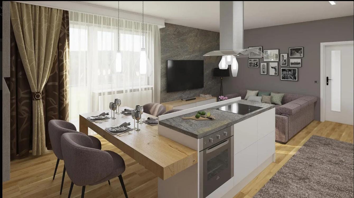 byt 3+kk, 86m2, v unikátní nové dřevostavbě, Mongolská ul., Ostrava Poruba, - foto 1